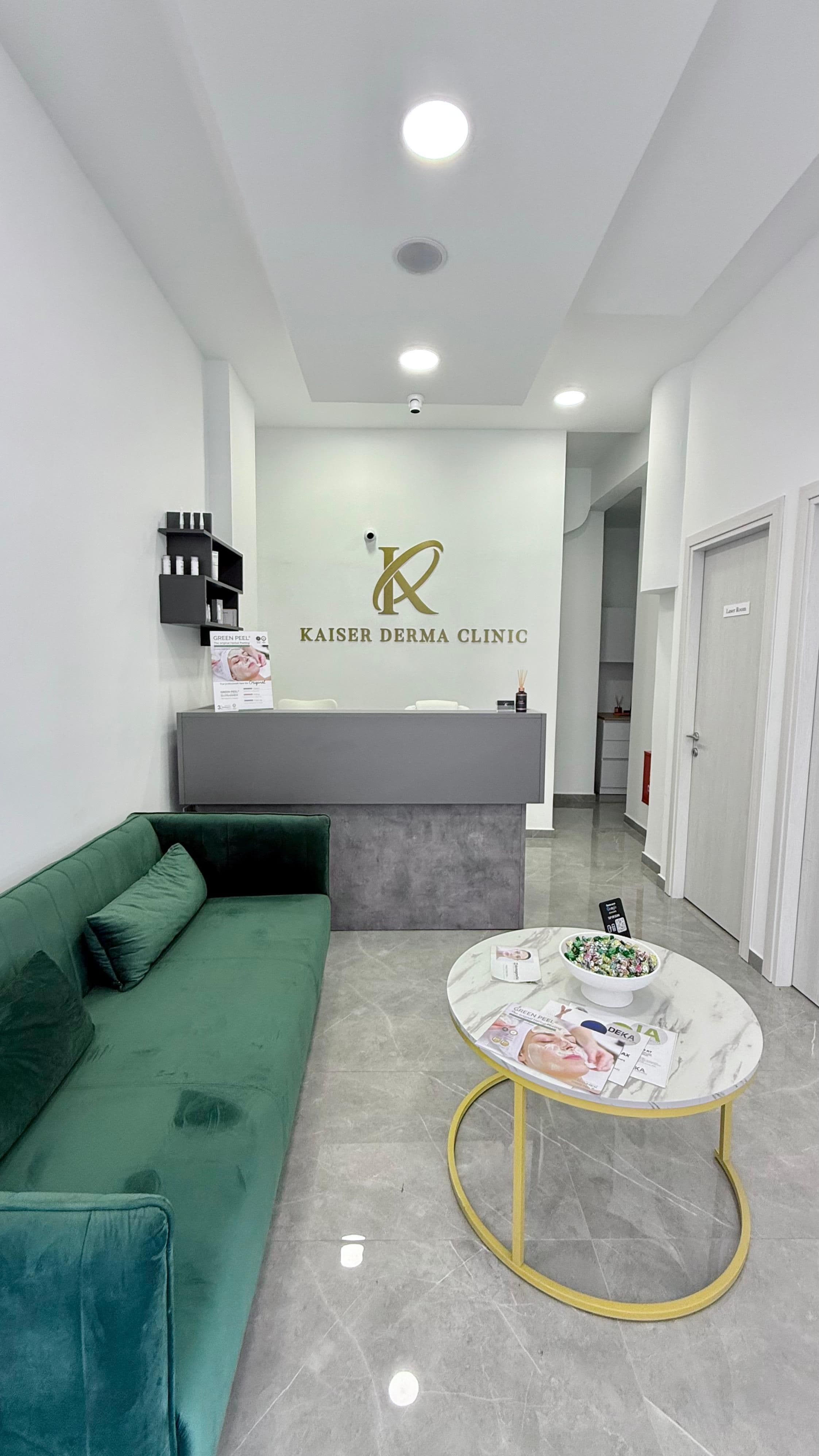 Kaiser Derma Clinic — reception hallway
